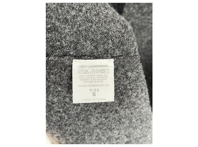 Vestido prendas de punto Humanoide Gris antracita - vista 6