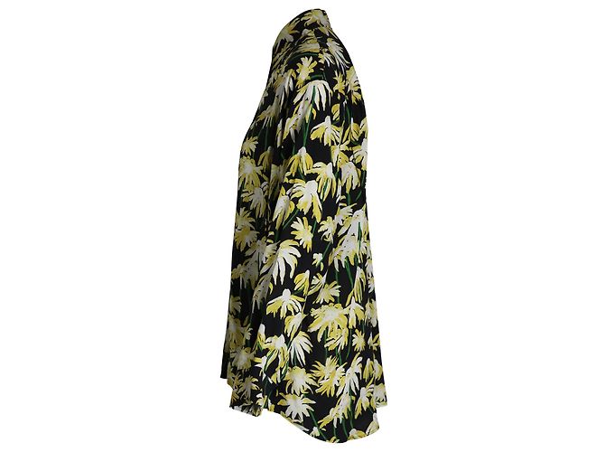 Camisa Loewe con estampado de margaritas en viscosa con estampado floral Impresión de pitón - vista 2