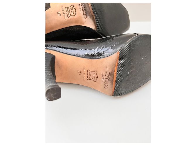Botas Jimmy Choo de charol negro - vista 12