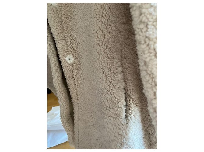Giubbotto MUUBAA Polly Shearling con colletto oversize Crudo - vista 8