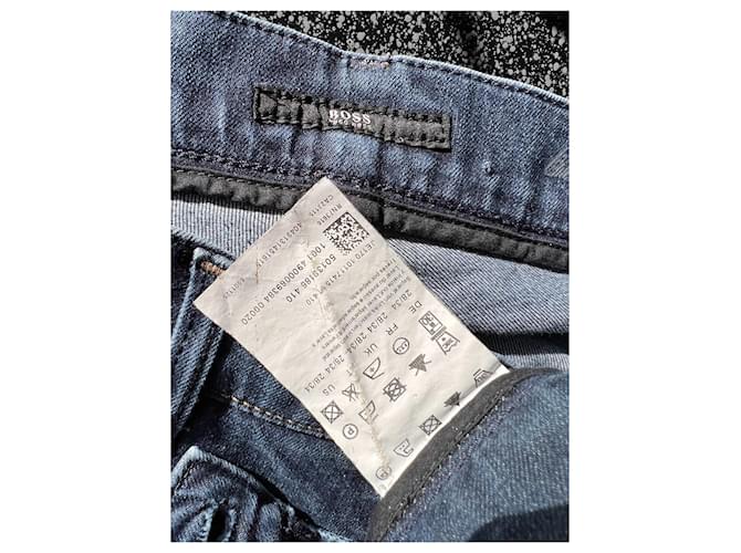Vaqueros Bootcut Hugo Boss Azules Denim - vista 4