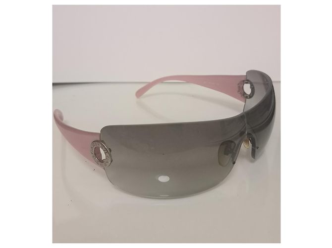 Gafas de sol Bulgari - forma de máscara Rosa - vista 2