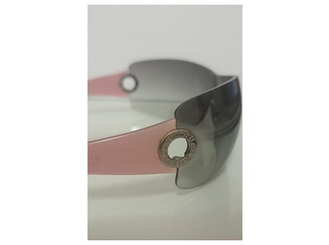 Gafas de sol Bulgari - forma de máscara Rosa - vista 5