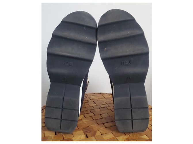 Fendi Paio di scarpe da ginnastica P 41 IT Nero - vista 5