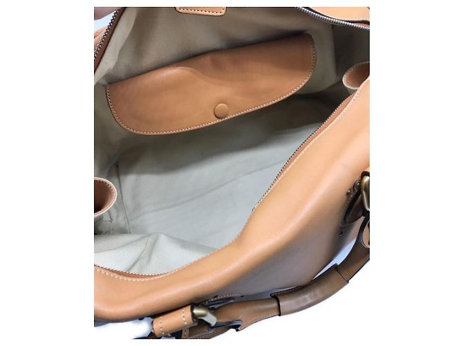Chloé ***Chloe Aurora Mini-Boston-Handtasche Beige - Ansicht 4