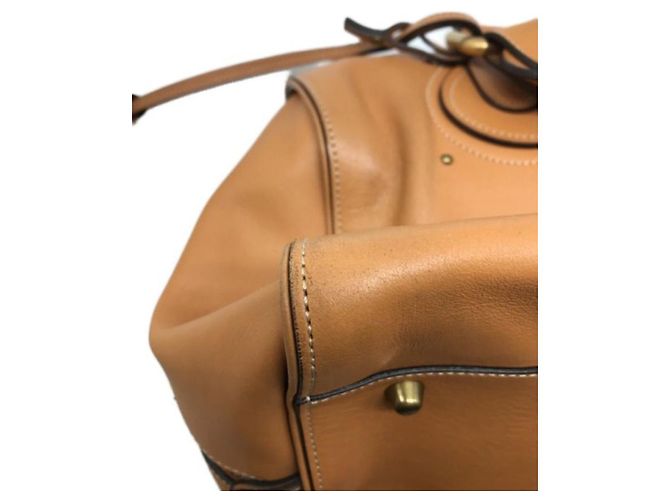 Chloé ***Chloe Aurora Mini-Boston-Handtasche Beige - Ansicht 7