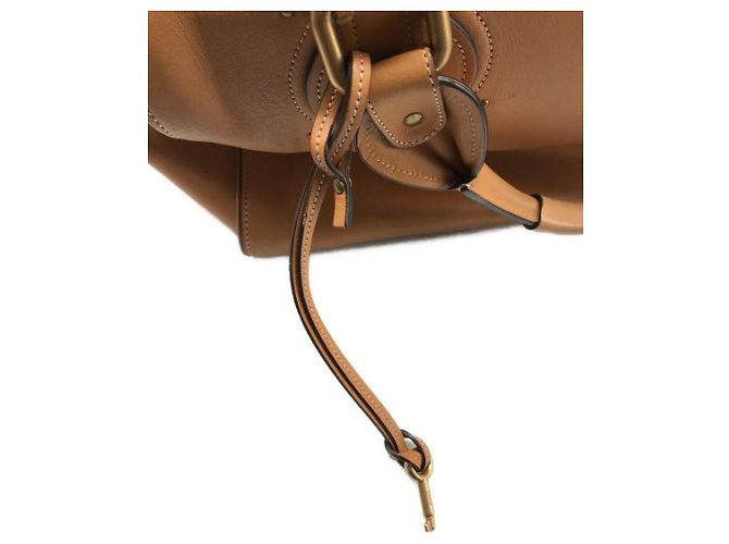 Chloé ***Chloe Aurora Mini-Boston-Handtasche Beige - Ansicht 9