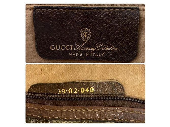 Ophidia Borsa a tracolla Horsebit in tela GG marrone Gucci Beige - vista 6