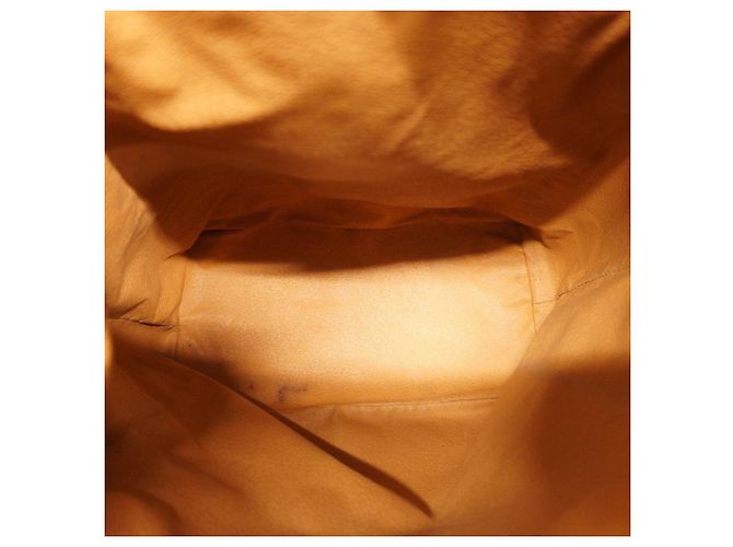 Zaino Céline Macadam Marrone PVC Oro - vista 4