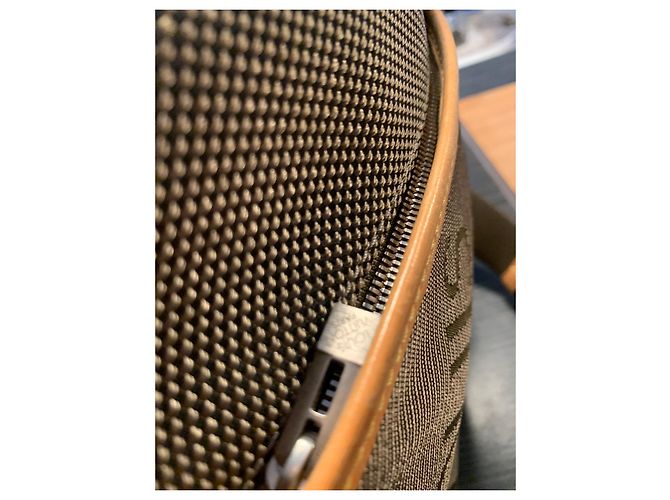 Borsa Messenger Louis Vuitton Damier Géant Marrone - vista 6