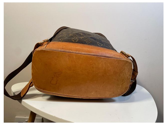 Louis Vuitton Monogram Montsouris MM Marrone - vista 4