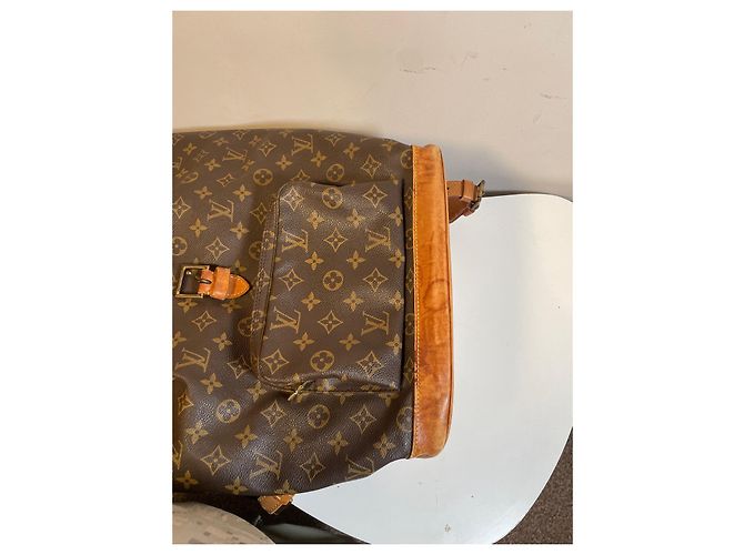 Louis Vuitton Monogram Montsouris MM Marrone - vista 5