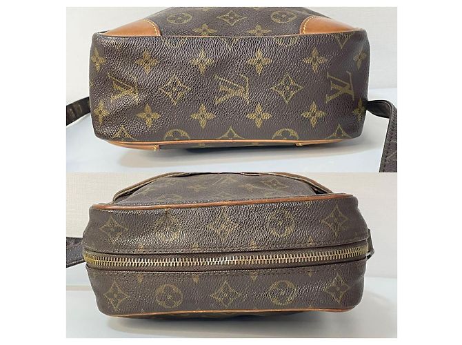 Louis Vuitton Danube Borsa in Pelle Monogram Marrone - vista 5
