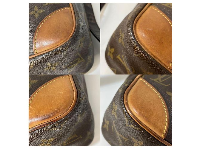 Louis Vuitton Danube Borsa in Pelle Monogram Marrone - vista 7