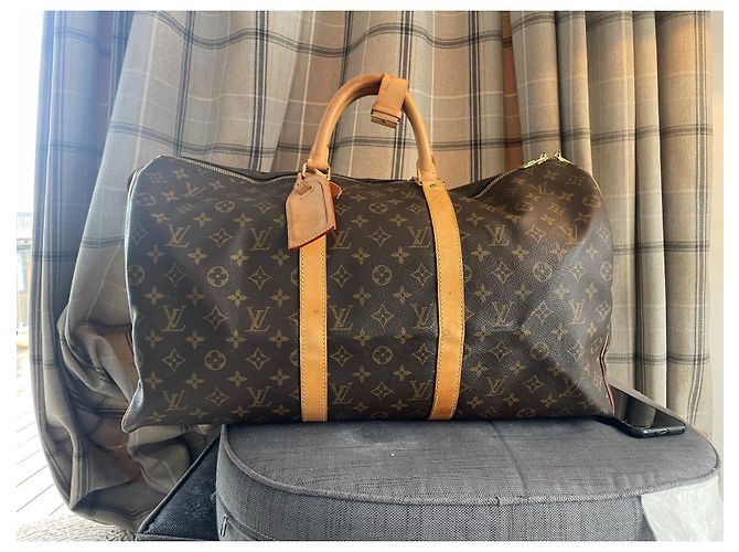 Abbesses Louis Vuitton Keepall Brown - view 2