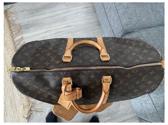 Abbesses Louis Vuitton Keepall Brown - view 4