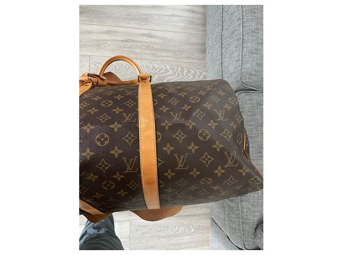 Abbesses Louis Vuitton Keepall Brown - view 6