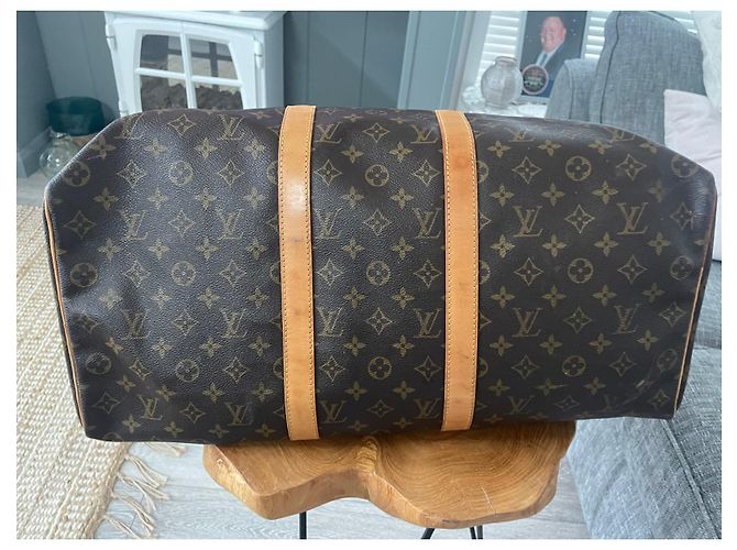 Abbesses Louis Vuitton Keepall Brown - view 7