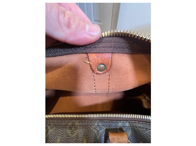 Abbesses Louis Vuitton Keepall 45 Brown - view 10