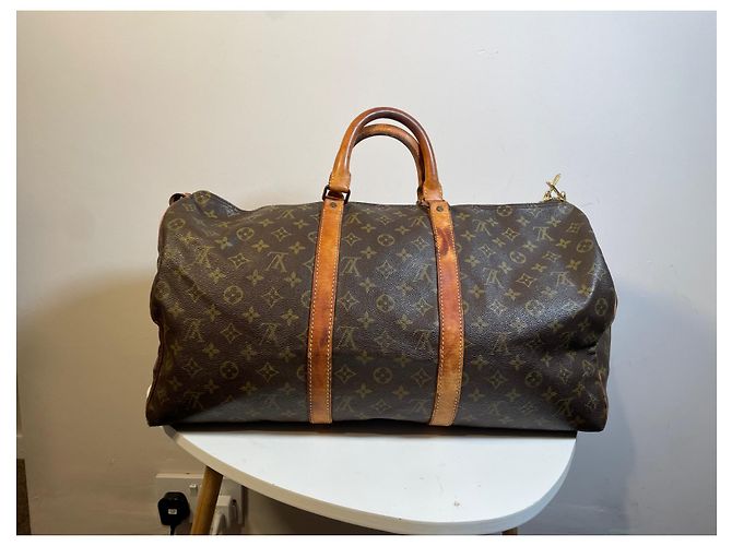 Abbesses Louis Vuitton Keepall 45 Brown - view 2