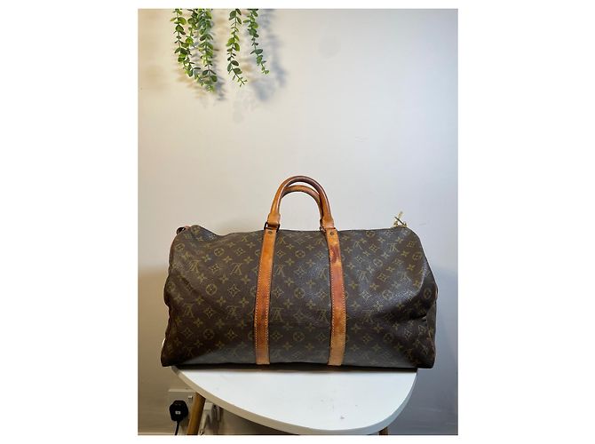 Abbesses Louis Vuitton Keepall 45 Brown - view 3