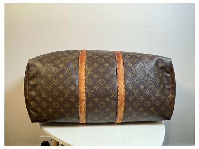 Abbesses Louis Vuitton Keepall 45 Brown - view 5