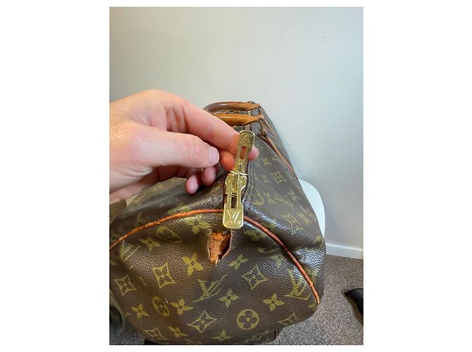 Abbesses Louis Vuitton Keepall 45 Brown - view 7