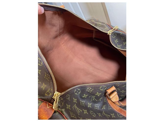 Abbesses Louis Vuitton Keepall 45 Brown - view 8