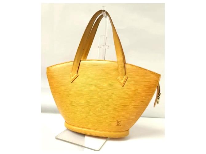 Louis Vuitton Epi-Einkaufstasche Lila Gelb - Ansicht 2