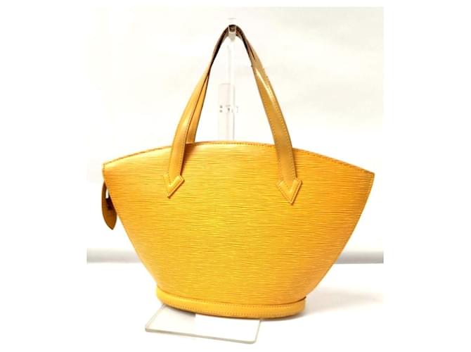 Louis Vuitton Epi-Einkaufstasche Lila Gelb - Ansicht 3