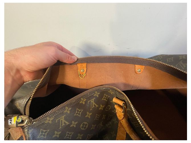 Louis Vuitton Keepall 60 Braun - Ansicht 13