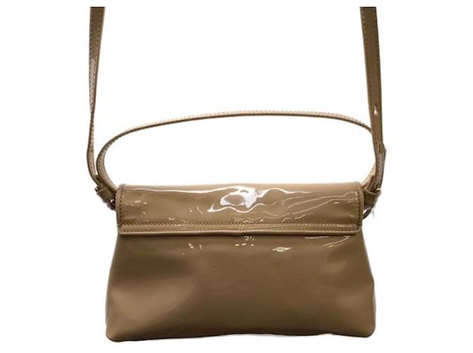 Chloé ***Borsa a tracolla Chloe smaltata Beige - vista 2