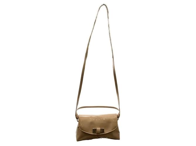 Chloé ***Borsa a tracolla Chloe smaltata Beige - vista 3