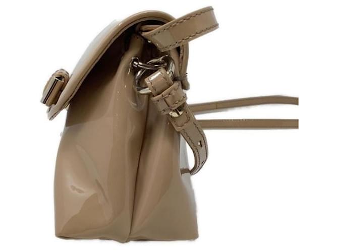 Chloé ***Borsa a tracolla Chloe smaltata Beige - vista 4