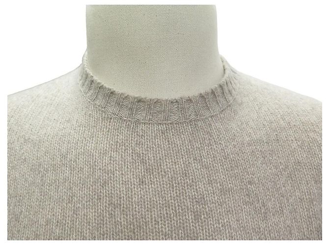 NEUER MAC-PULLOVER MIT RUNDHALS VON LORO PIANA PARKSVILLE3640 M 50 BABY-KASCHMIR-TOP - Ansicht 2