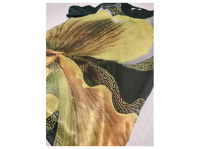 Top Givenchy de seda y algodón negro y amarillo - vista 2