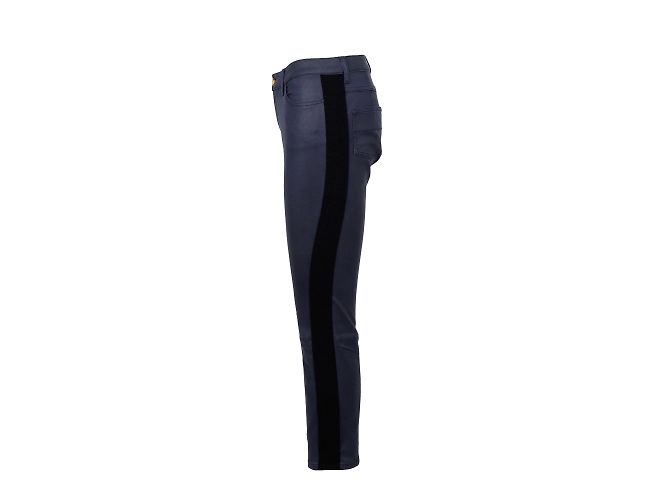 Louis Vuitton Jeans with Black Stripe Blue - view 2