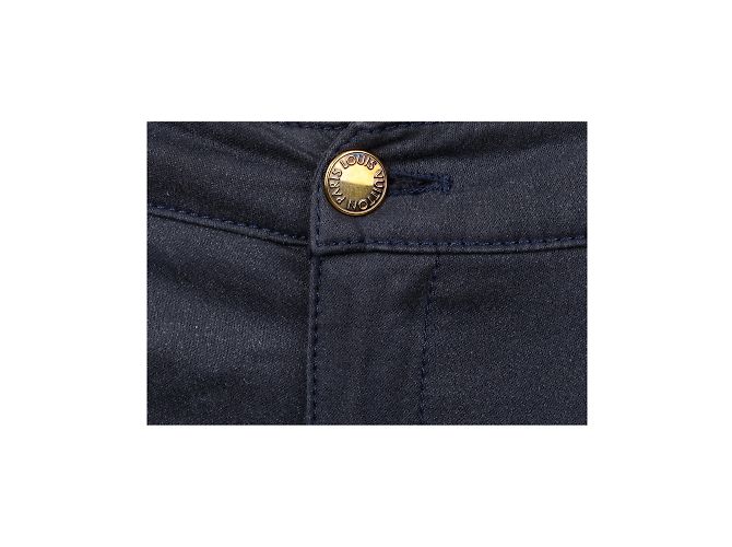 Louis Vuitton Jeans with Black Stripe Blue - view 4
