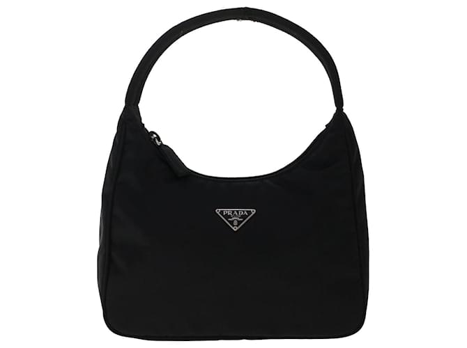 Borsa PRADA Nylon Nero Auth 49968 - vista 13