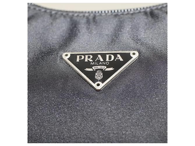 Borsa PRADA Nylon Nero Auth 49968 - vista 18