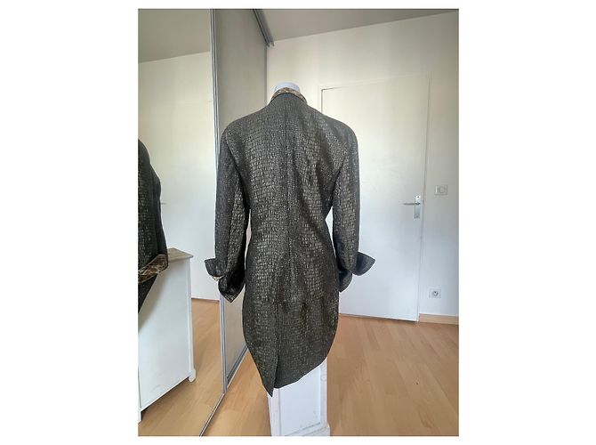 Dior Rock Anzug Python und Leoparden Muster Mehrfarben - Ansicht 5