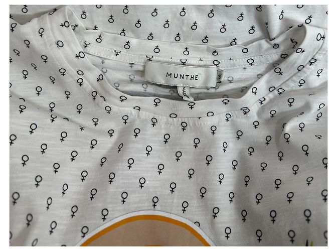 T-shirt Empower Munthe Plus Simonsen en coton Multicolore - vue 4
