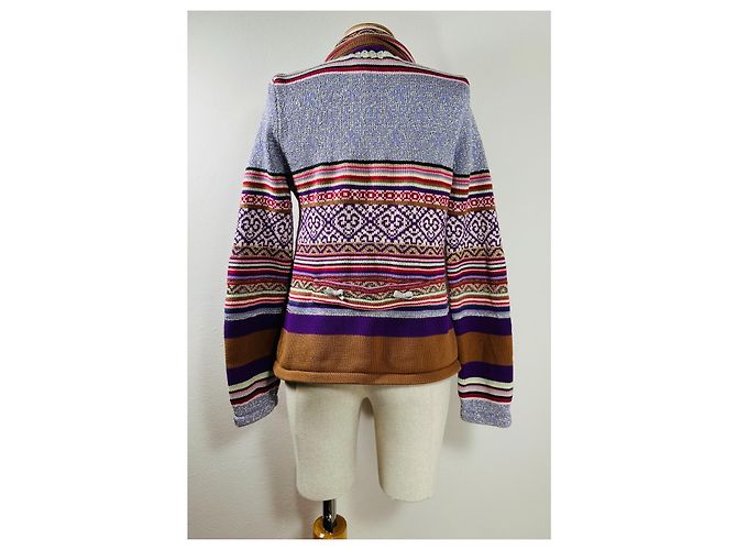 Strickjacke Odd Molly Mehrfarbig Baumwolle Mehrfarben - Ansicht 3