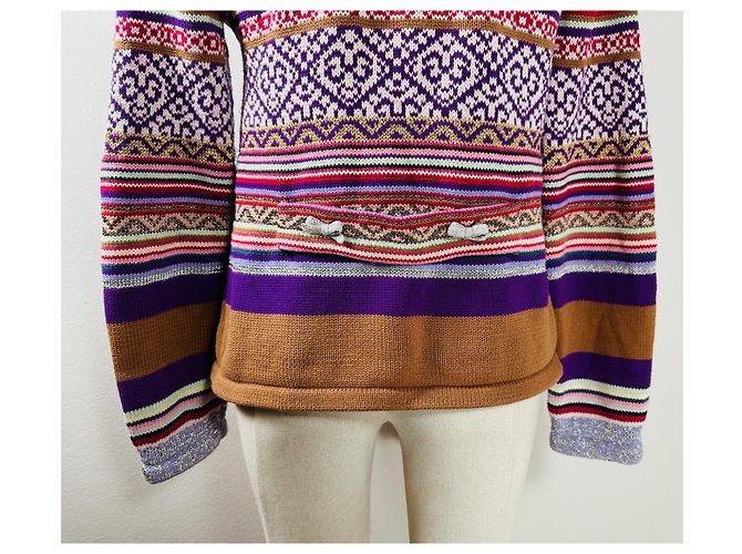Strickjacke Odd Molly Mehrfarbig Baumwolle Mehrfarben - Ansicht 4