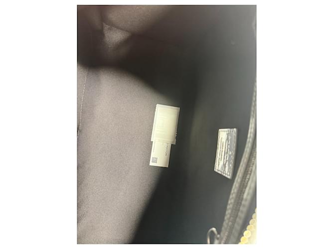 Abbesses Louis Vuitton Nebulosa Keepall 35 Marrone Argento - vista 8