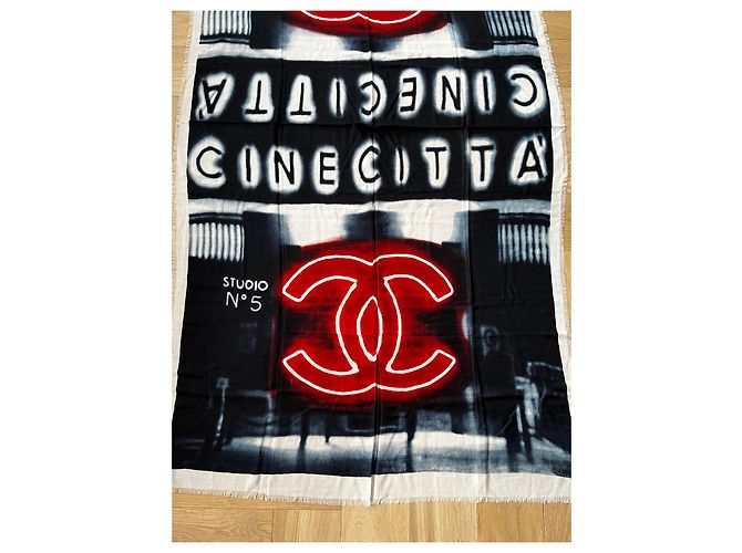Chanel Lenços Preto - vista 5