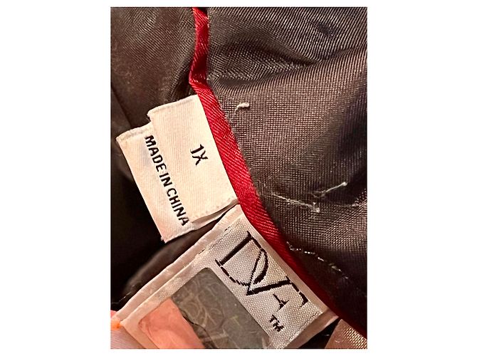Diane Von Furstenberg Parka con capucha y pelo sintético DvF Negro - vista 8