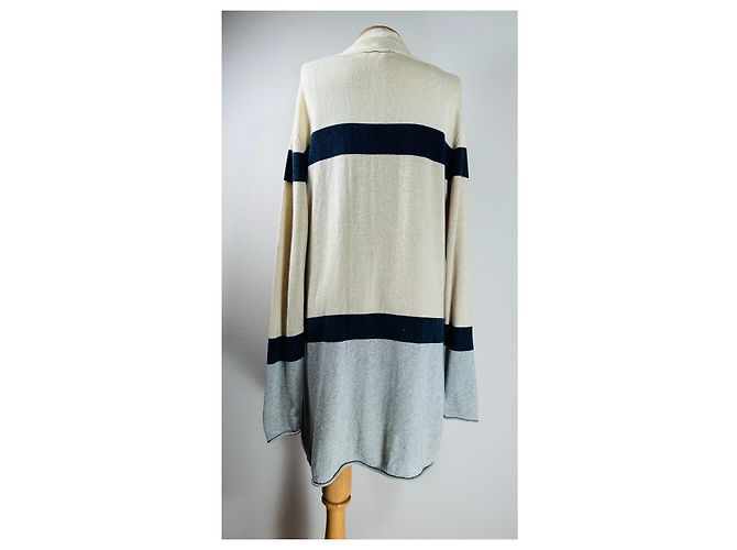 Autre Marque Adagio Strickjacke aus Seide und Kaschmir mehrfarbig Mehrfarben - Ansicht 3