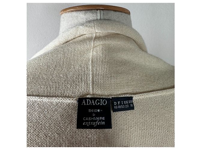 Autre Marque Adagio Strickjacke aus Seide und Kaschmir mehrfarbig Mehrfarben - Ansicht 4