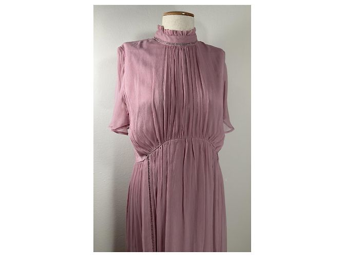 Vestido de viscosa morado Day Birger & Mikkelsen Púrpura - vista 2